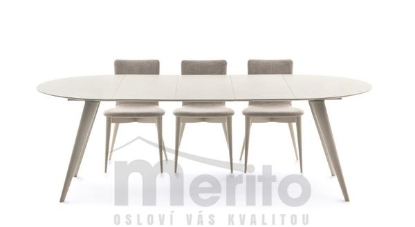 ELEGANCE dizajnový kruhový rozkladací stôl Pacini&Capellini