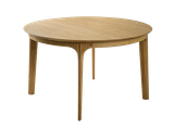 ELICA jedálenský kruhový stôl masívne drevo s rozkladom